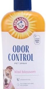 Arm & Hammer for Pets Super Deodorizing Spray for Dogs | Best Odor Eliminating Spray for All Dogs & Puppies | Fresh Kiwi Blossom Scent That Smells Great, 8 Ounces