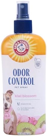 Arm & Hammer for Pets Super Deodorizing Spray for Dogs | Best Odor Eliminating Spray for All Dogs & Puppies | Fresh Kiwi Blossom Scent That Smells Great, 8 Ounces