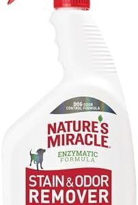 Nature's Miracle Dog Stain and Odor Remover, Everyday Mess Enzymatic Formula, 32 fl oz