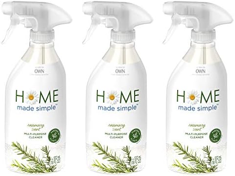 Home Made Simple All Purpose Cleaner Natural Household Surface Cleaning Spray, Rosemary Scent, 54 Fluid Ounce